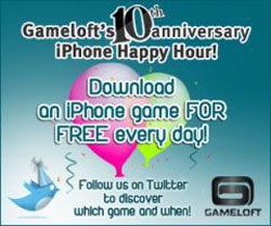 Happy hours : Gameloft propose un jeu gratuit tous les jours jusqu'au 21 mai ! Happy hours : Gameloft propose un jeu gratuit tous les jours jusqu'au 21 mai !